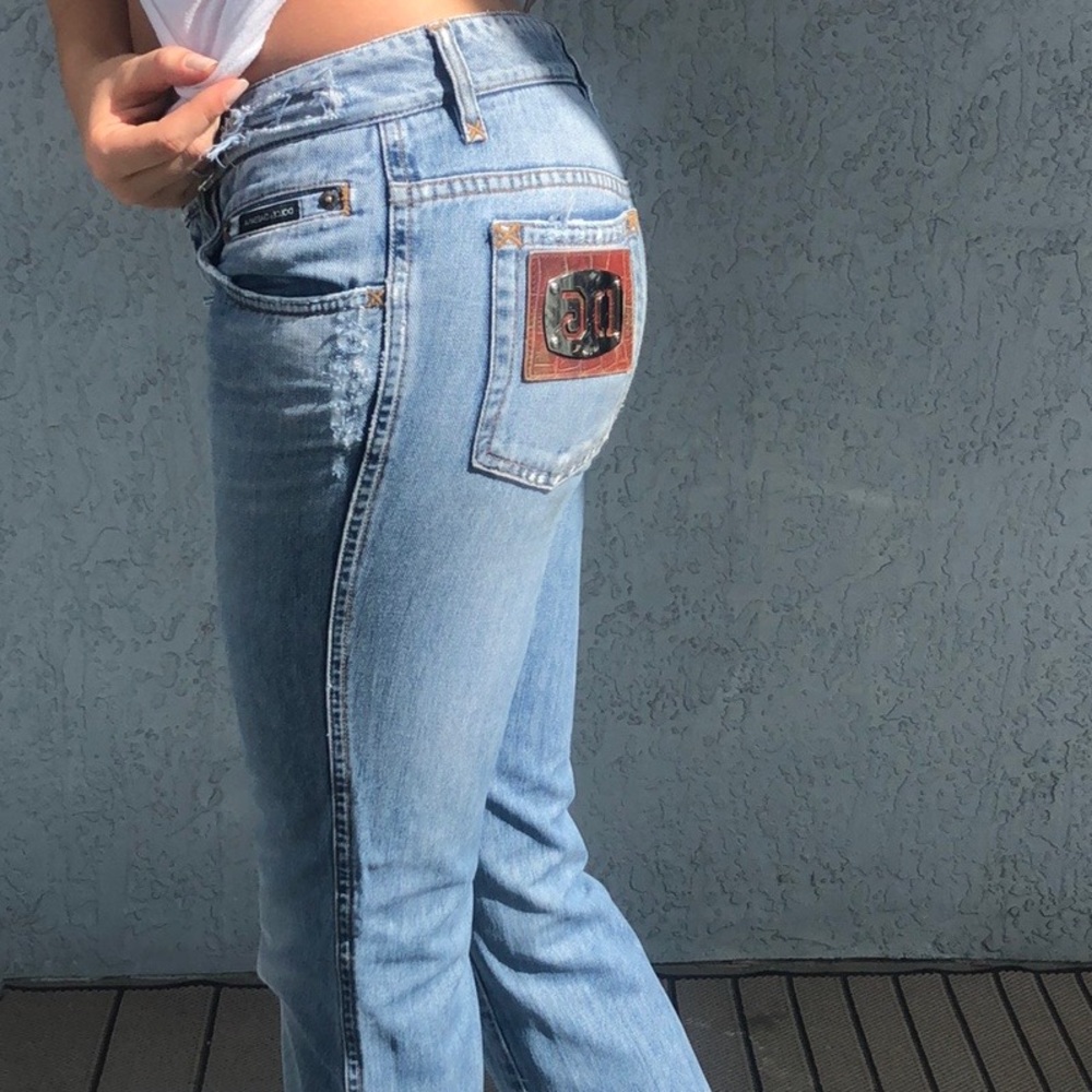 DOLCE AND GABBANA light blue jeans - Picture 8 of 8